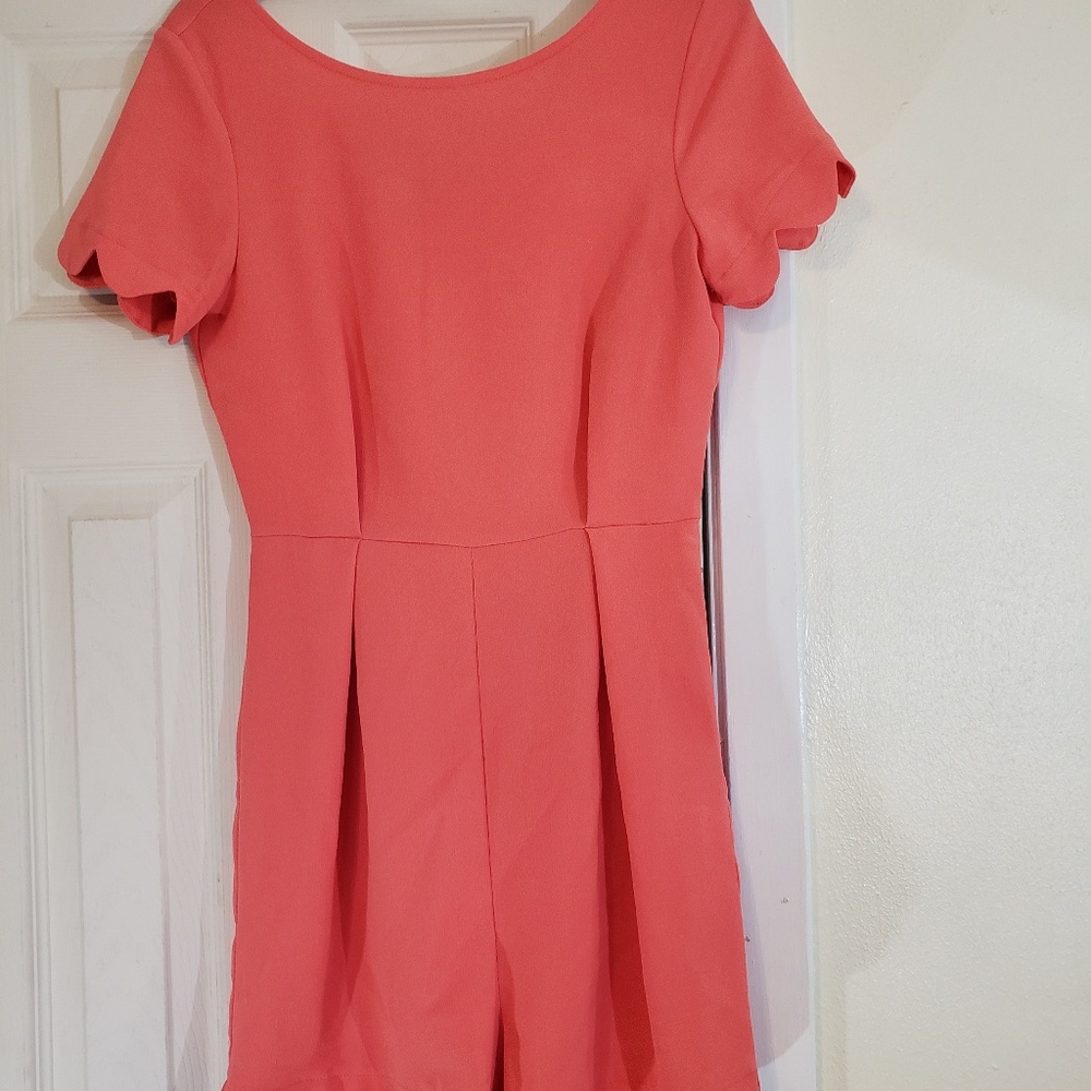 Morneau Los Angeles Coral Jumper Sz. M